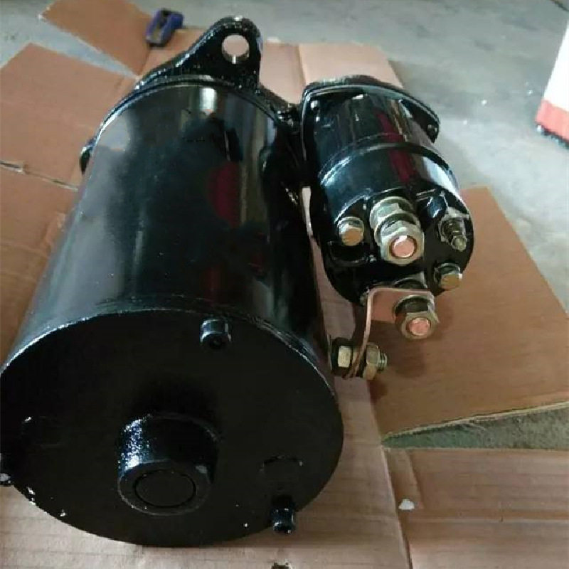 装载机配件 启动马达 D6114发动机起动机 D11-101-11+A