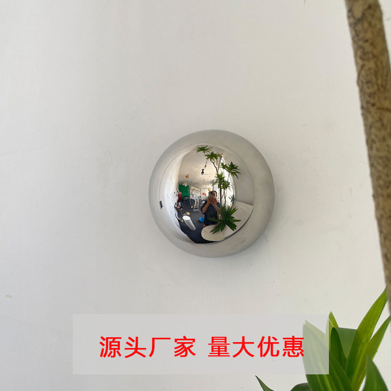 简约复古日食铬色床头壁灯