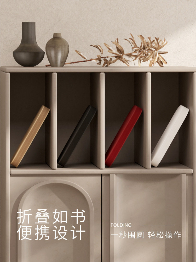折叠小凳子家用圆凳时尚创意换鞋30cm高客厅小板凳ins网红