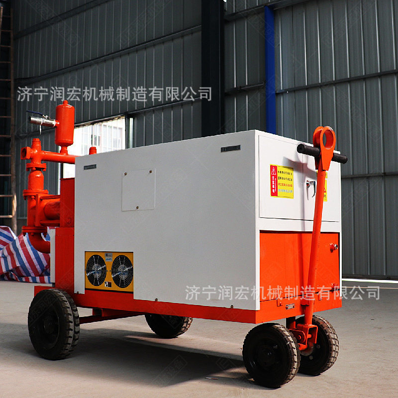 建筑工地双缸液压WDSJ砂浆注浆机水泥砂浆输送压力灌浆隧道施工