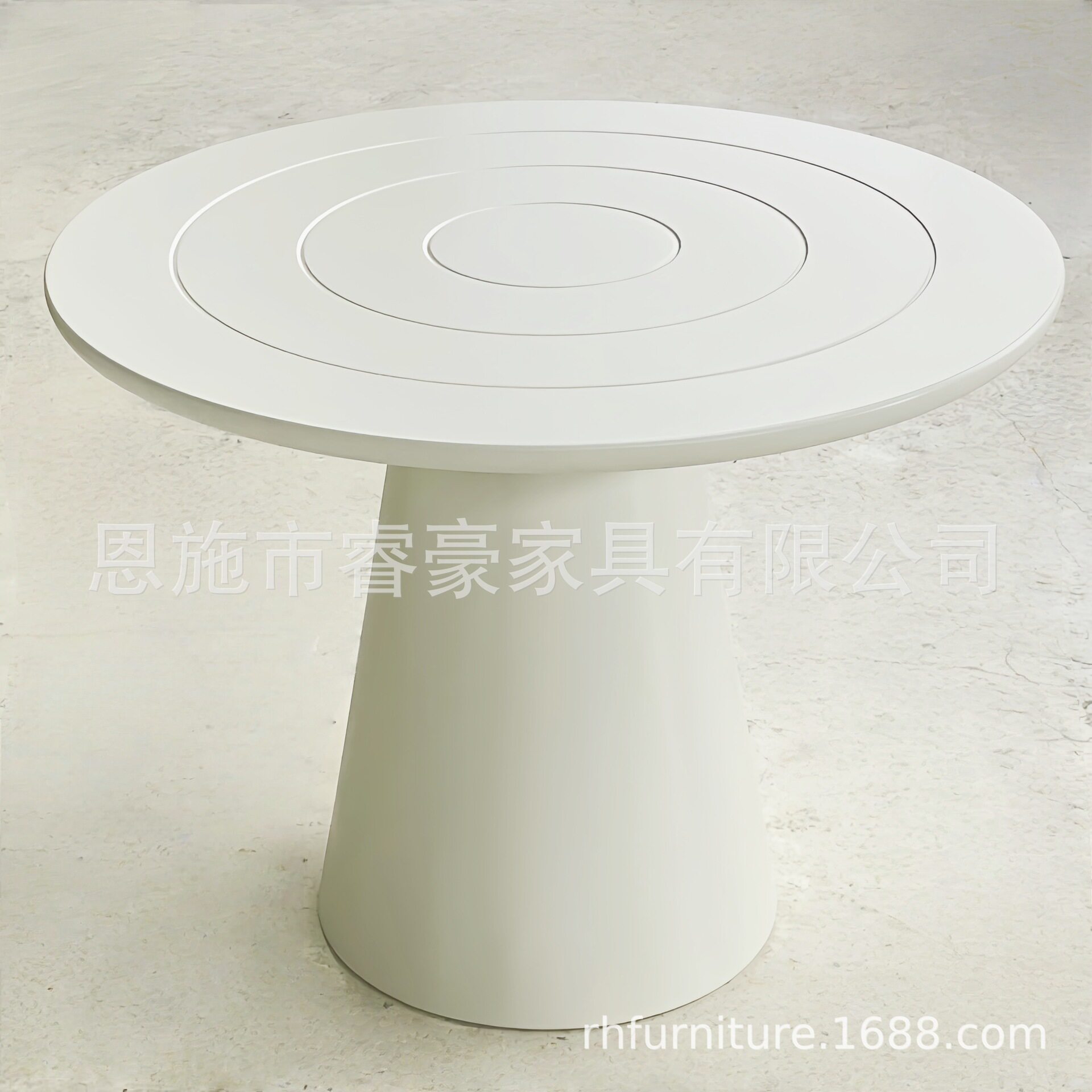 ZDH幼儿园儿童圆形阅读绘画桌椅