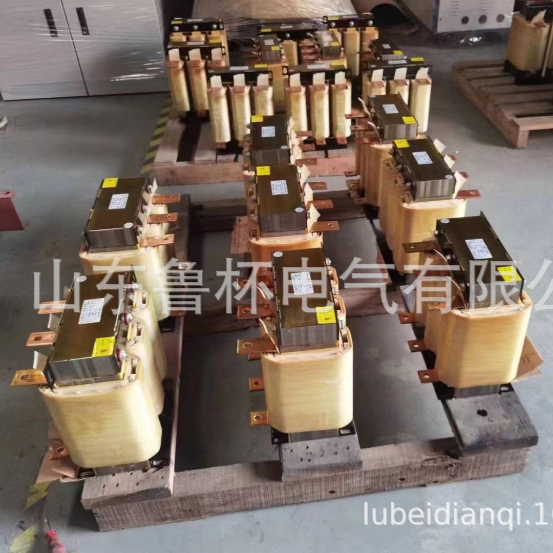 280KW-610A鲁杯进线电抗器线圈采用H级漆包扁铜线绕制