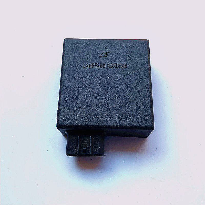 适用摩托车配件锋彩QS125T-3点火器锋彩QS150T-3单插双插头点火器