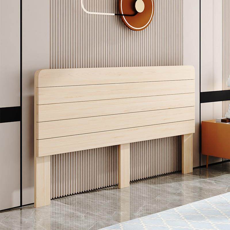 实木床头单买欧式软包靠背板靠垫1.5米榻榻米单独床头板新品