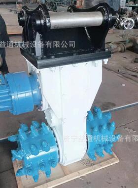 挖机铣挖机可横向纵向开挖隧道掘进铣刨头混凝土横向铣挖设备