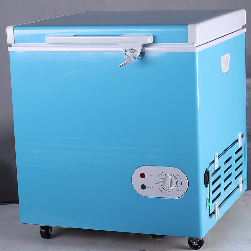 车载冰箱家车两用冷热箱汽车冰箱迷你小冰箱供80L太阳能直流冷柜
