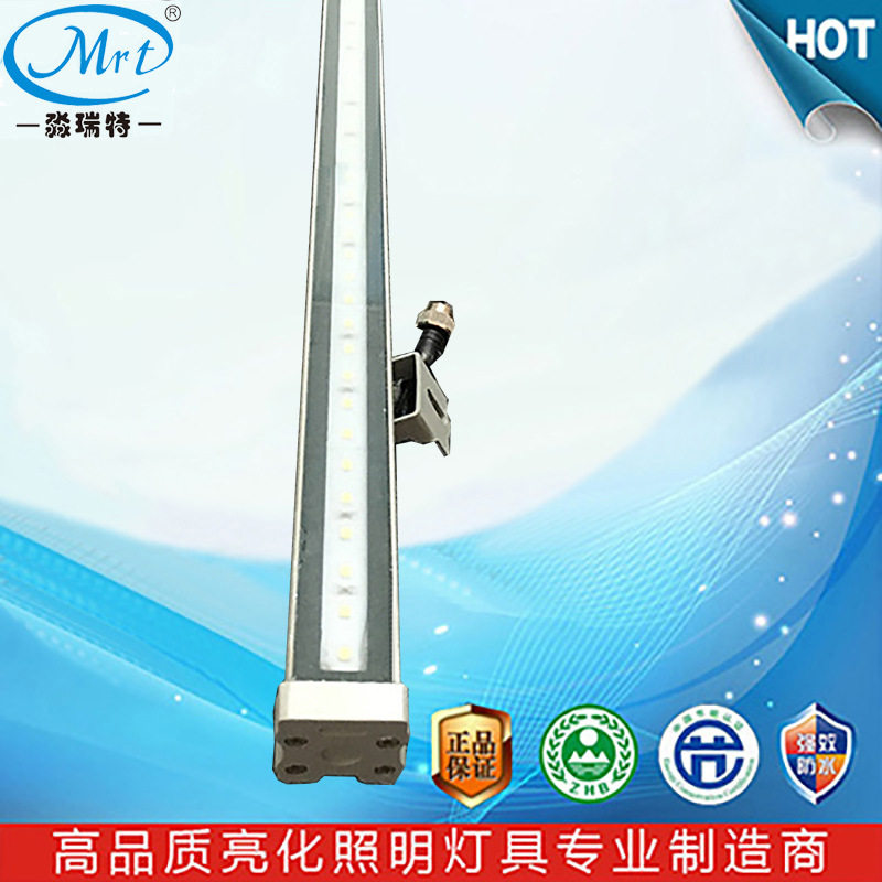 LED小功率单色RGBW广告牌建筑轮廓墙面投射线条轮廓洗墙灯12W