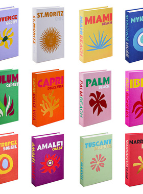 Holiday Style Openable Fake Books Nordic Simple Fake Books f