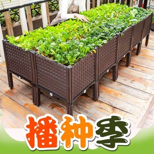 Balcony vegetable rack indoor special box three-dimensional