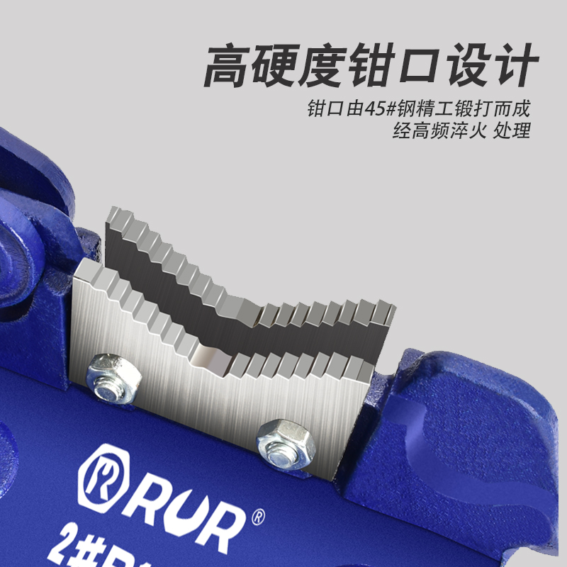 龙门钳夹管钳重型三角架压力钳z管子台虎钳割丝管子钳固定夹具台