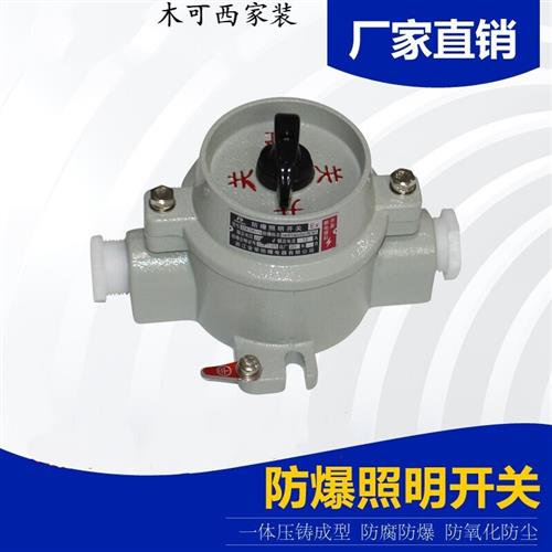 防爆照明开关旋钮灯开关单双三联单控双控SW10 16BZ220V380V定制