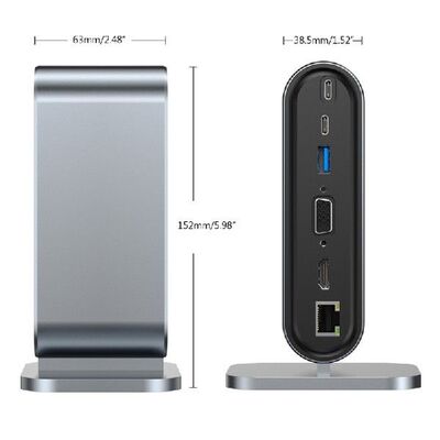 极速Fast Type C USB3.0 Hub Docking Station 12 in 1 Adapter