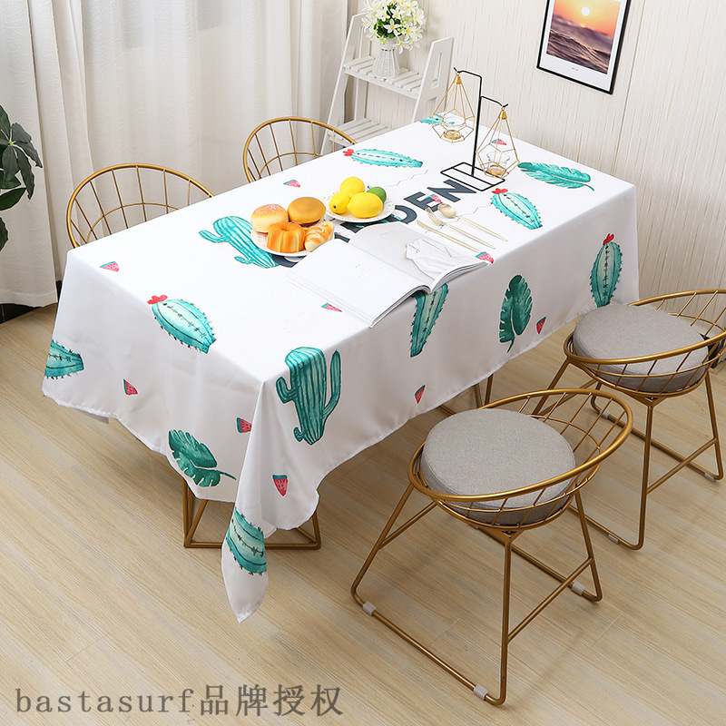 Digital printing tablecloth non fading waterproof furniture