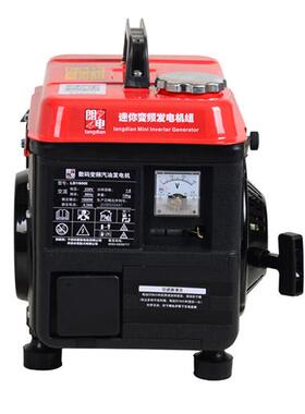 极速新 可携式汽油发电机家用1000w220v伏小型迷你户外低低音车载