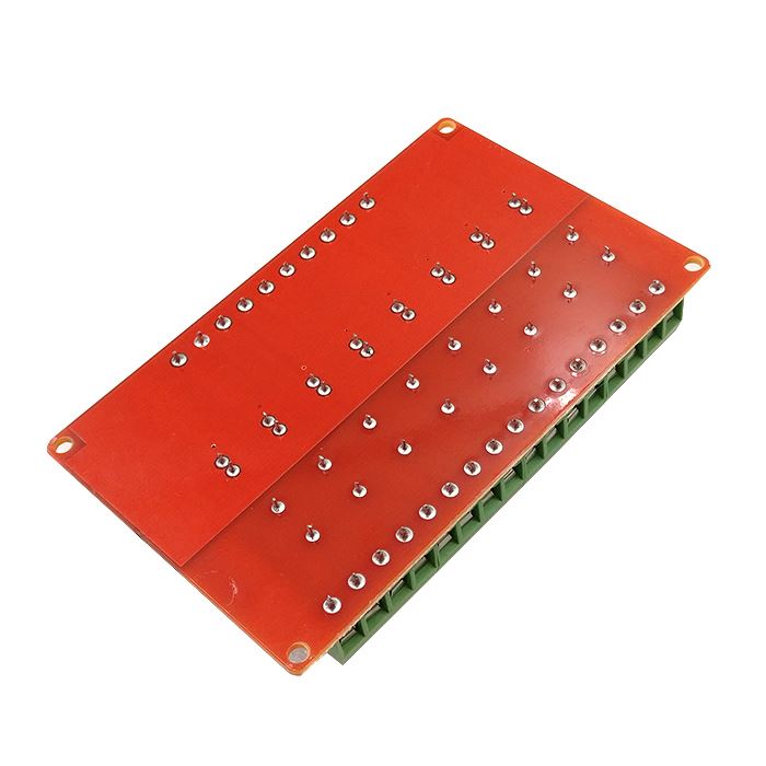 现货。8路固态继电器模块/扩展板/高电平触Q发/带保险丝12V
