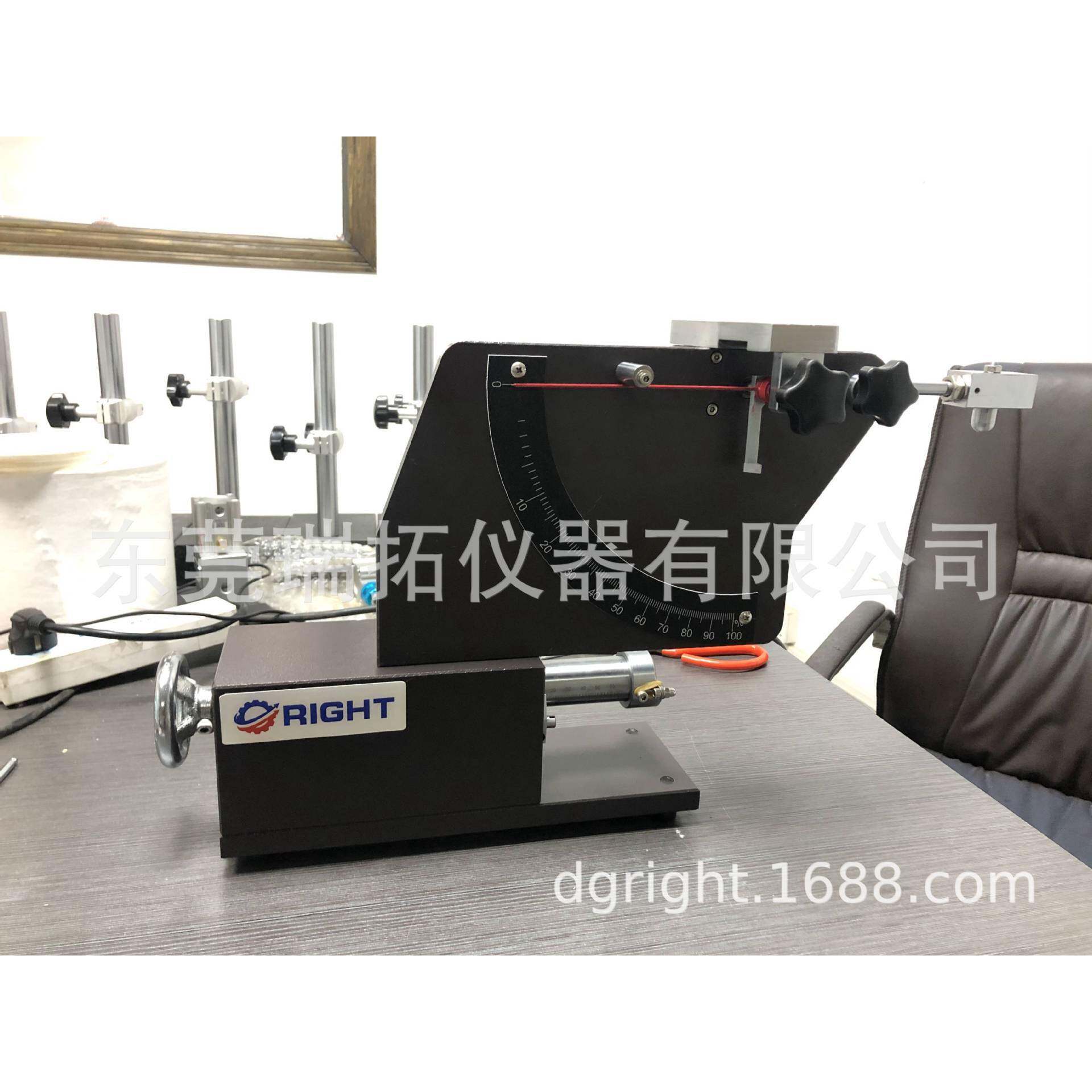 硫化橡胶冲击弹性试验机0.5J摆锤式测试智能数显回弹碰撞弹性测试