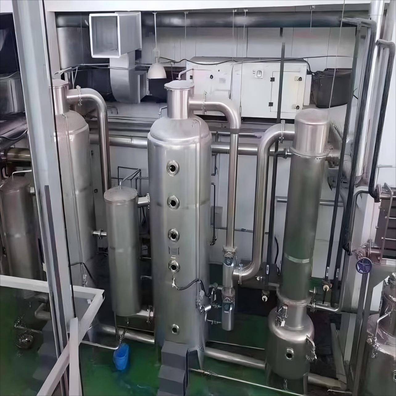 乳化液废水处理蒸发器多效减压蒸发浓缩结晶厂家直供