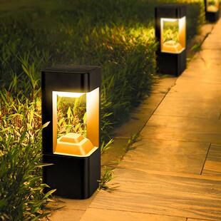 led草坪灯别墅草地灯太阳能户外庭院灯灯防水花园灯别墅院装饰灯