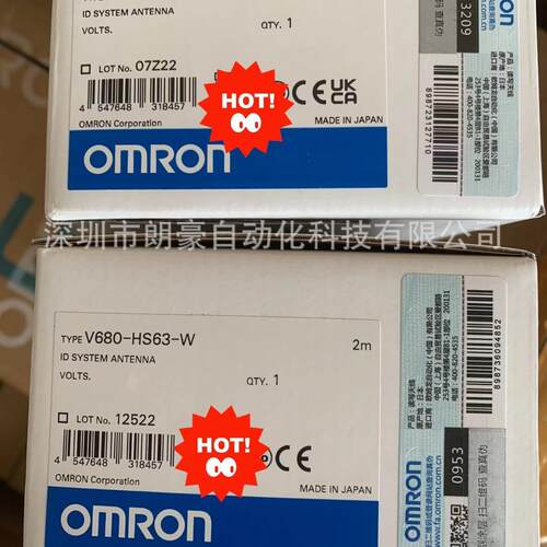 实E3ZM-V86 E3S-AR86 E3S-AD81 E3C-VS1G V680-HS63-W 接近传感器