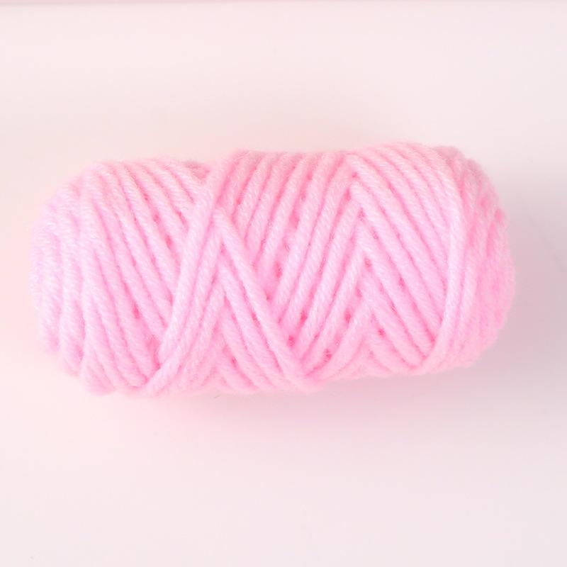 小克重团五股牛奶棉毛线棉线中粗钩针线玩偶外贸套装10克爆款