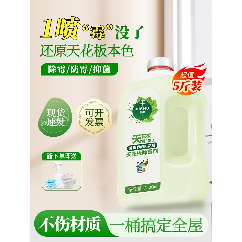 天花板除霉剂家用去霉斑霉菌清洁剂修复白墙墙壁墙面防霉去污神器