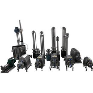 上海天田-卫生级均质乳化泵（三级定转子吸粉式管线式）