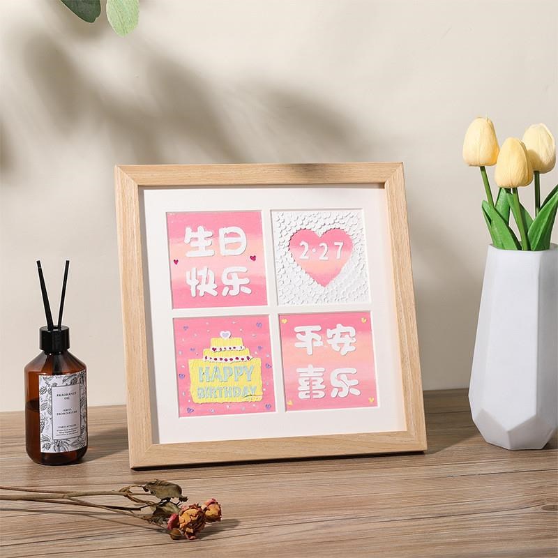 实木相框摆台a3a4木质油画棒寸6寸7寸8寸10寸正方形挂墙画框