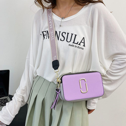 好货Purses 2022 Fashion Trend PU Solid Marc Jacobs Camera Ba
