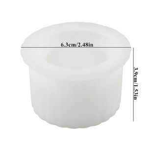 Jar 极速DIY Candle Gypsum Cup Mold Cement Silicone