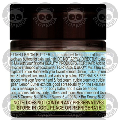 Botanical Beauty LEMON BUTTER EGYPTIAN