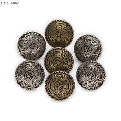 网红5pCS Round RetRo Metal Shank ButtonS fit Clothing RepaiR