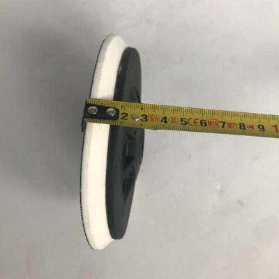 极速大美汽车费电动砂纸机托盘 斯托适用磨光机植绒6寸17孔自粘底