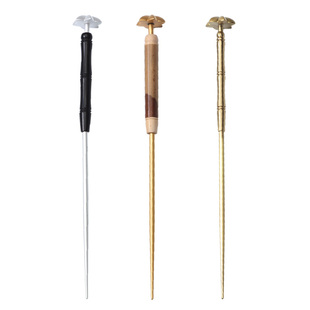 见素香坊 传统隔火熏香压花打孔用香道工具R092 铜制空熏顶花香针