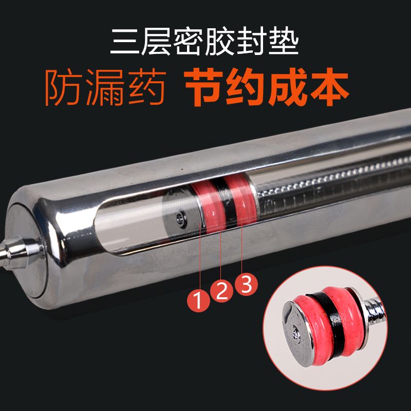 精品兽用不锈钢金属注射器 兽医注射针筒猪牛羊10 20 30 50ML