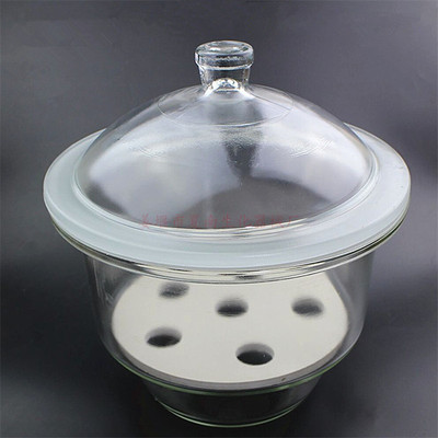 实验室玻璃干燥器180mm附瓷板干燥试剂用普通干燥器厂家直销现货
