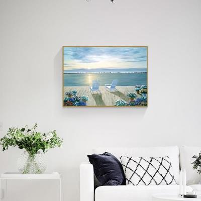 长方形中式墙上相框盒子壁画墙面箱电表 装饰遮挡单个挂饰电闸箱