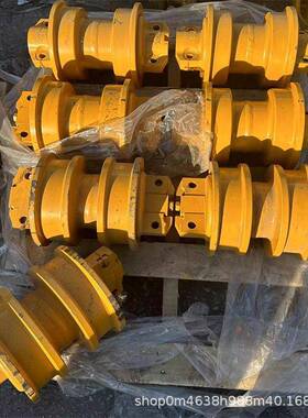 PC240挖掘机支重轮钩机履带总成双边支重轮