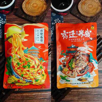 小熙面皮 宿迁擀面皮泗洪凉皮徐州睢宁邳州特产速食小吃真空7份装