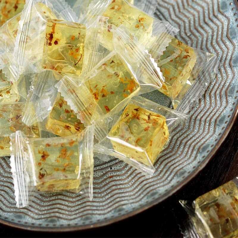 桂花糕桂花糖桂花玫瑰软糕桂林水晶糕零食散装独立包装软糯