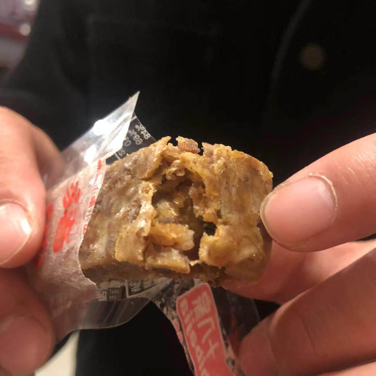 温州特色食品十八猪油渣/猪肉条/脱脂酥脆肉重0.5公斤