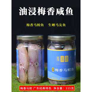 鹏城曙光咸鱼干梅香咸鱼罐装霉香马鲛鱼马友中段肉咸鱼茄子煲干货