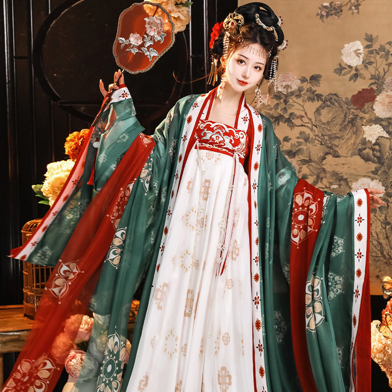 唐制中国风复原款唐褙子齐胸大袖衫刺绣古风仙气飘逸改良春夏薄款,女装/女士精品,上衣,淘宝优惠券,粉丝福利购,淘宝优惠卷