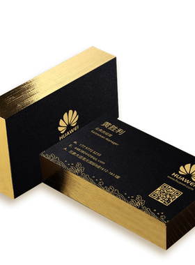 敏拓名片定制高档名片凹凸烫金