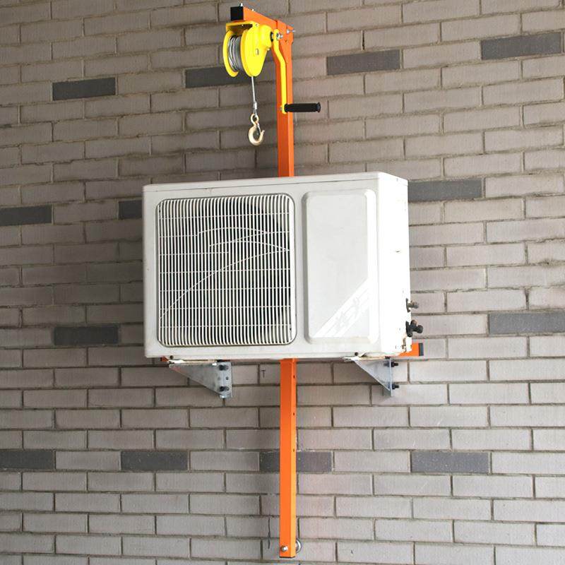 新款直销空调外机安装小吊机装吊架手摇起重支架升降工具空调手摇