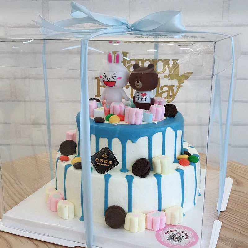 新款直销超高蛋糕盒透明6-8-1012寸双三层加高气球生日蛋糕盒子4,节庆用品/礼品,节日装扮用品,淘宝优惠券,粉丝福利购,淘宝优惠卷