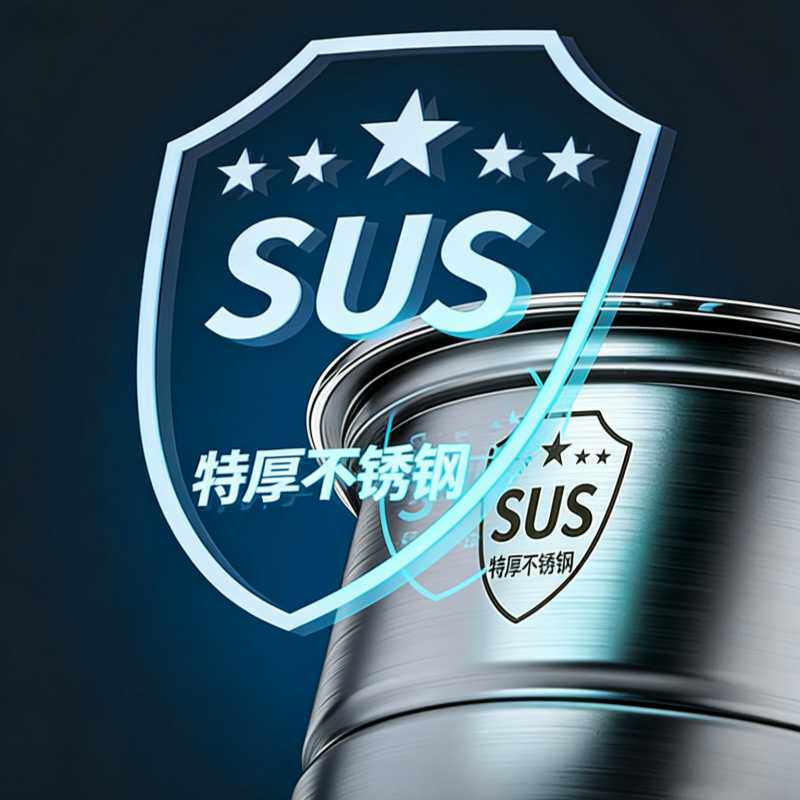 新款直销316不锈钢加厚家用蒸锅三层多层蒸煮通用煮炖大容量304不