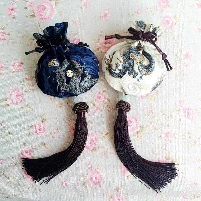 新款直销香包香囊纯棉麻龙纹驱蚊车挂腰佩安神助睡眠,居家日用,香包/香囊,淘宝优惠券,粉丝福利购,淘宝优惠卷