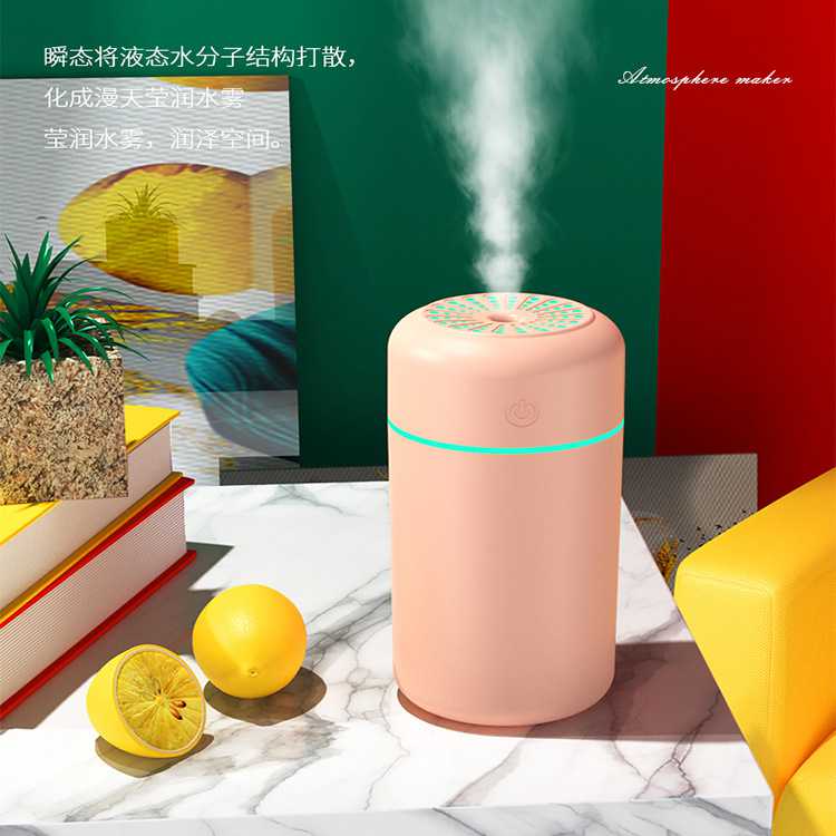 新款直销跨境氛围夜灯usb加湿器 迷你车载空气净化器家用小型车载