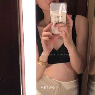 新款直销METWO裸感乳胶Bra内衣无痕无钢圈承托力内衣女防震聚拢运动文胸8