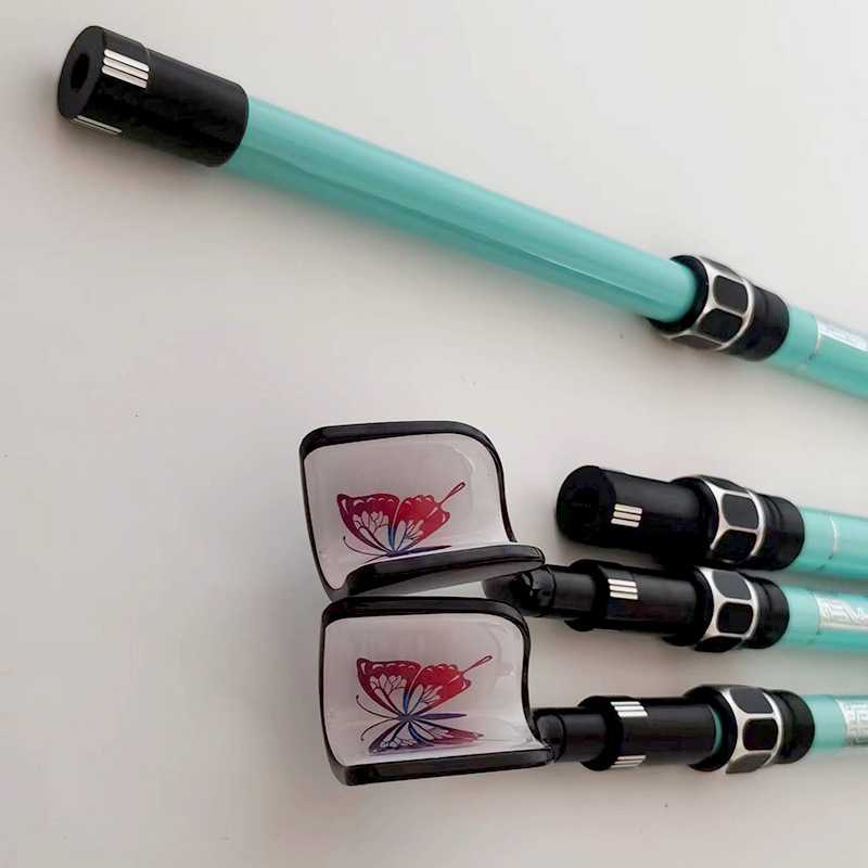 新款直销竞技碳素抄网杆 1.4米竞技支架炮台支架鱼竿架 渔具用品8